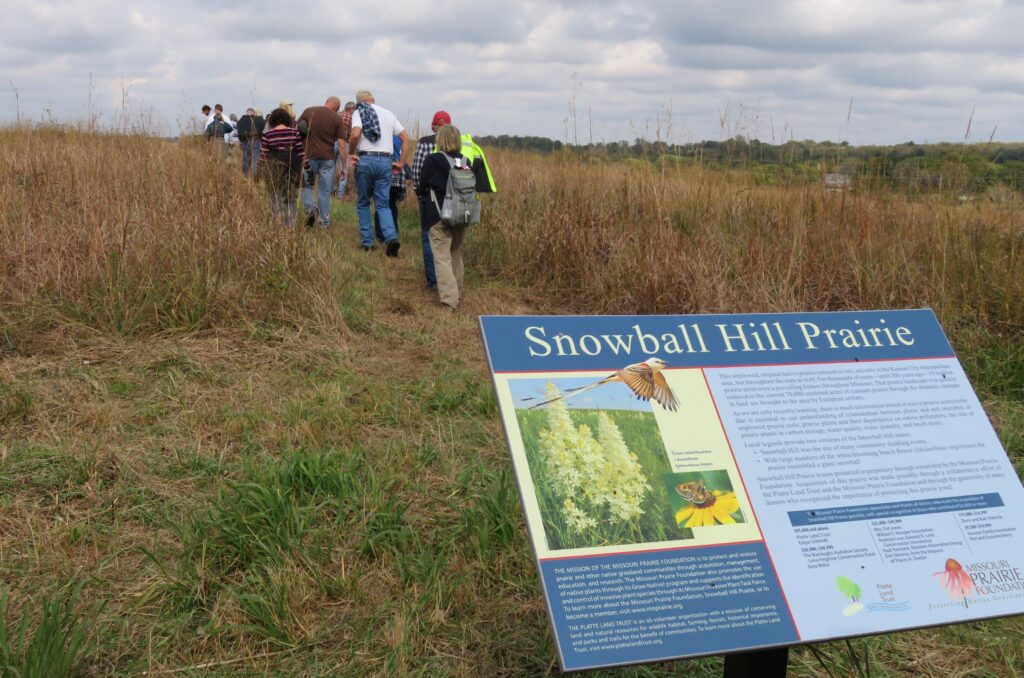 MPF volunteers heading on a Tour at Snowball