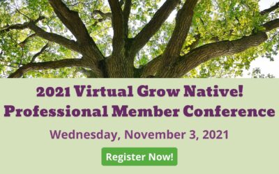 Virtual 2021 Grow Native! Conference on November 3, 2021